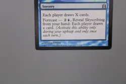 Magic the Gathering Skyscribing Dissension Uncommon Blue Sorcery - Image 2
