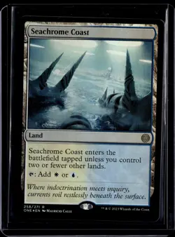 Seachrome Coast - 258 - Foil - ONE - NM - MTG Magic the Gathering - Image 1