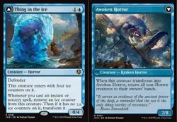 Thing in the Ice // Awoken Horror - Innistrad Remastered #91 MTG Magic The Gathe - Image 1