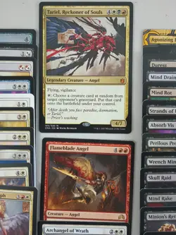 Magic 100 Commander Deck Tariel Angel Reanimate Agro MTG Ready To Play - Image 2