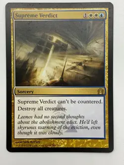 Supreme Verdict x1 Magic the Gathering Return to Ravnica MTG Moderately Played - Image 1