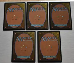 MTG 5x Rare Blue Instant Mystic Confluence, Polymorphist's Jest & Rush - Image 3