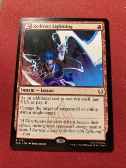 Redirect Lightning Avatar: The Last Airbender Regular MTG TLA 0151 In Hand - Image 1