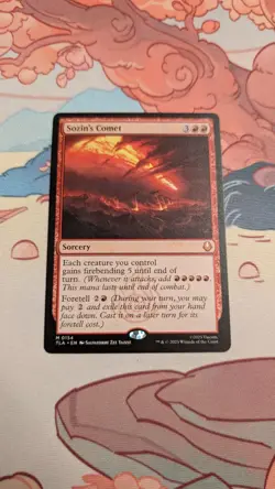 1 x Sozin's Comet - Avatar: The Last Airbender - NM-Mint - MTG - Image 1