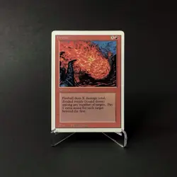 Magic: The Gathering Fireball MTG Revised Edition Vintage 1994 HP - Image 1