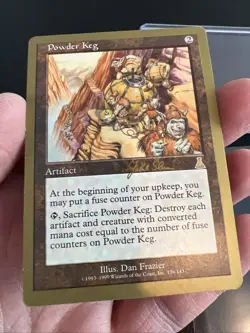 VTG World Championship 1999 Magic The Gathering Powder Keg Gold Border 136/143 - Image 2