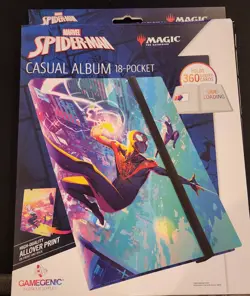 GameGenic MTG Casual Album 9 Pocket Side Load - Spider-man Green Goblin - Image 1