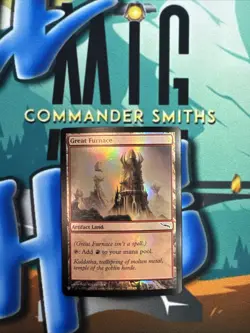 Great Furnace ? FOIL ? MTG NM (282) Coin Flip Commander Secret Lair The List - Image 1