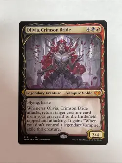 Olivia, Crimson Bride (Showcase) Innistrad: Crimson Vow #315 Mythic - Image 1