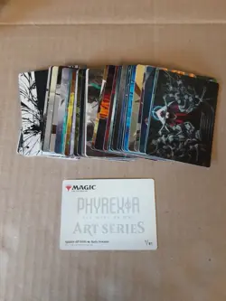 MTG Art Series Phyrexia: All Will Be One Complete Set (81) - Non Signature - NM - Image 1