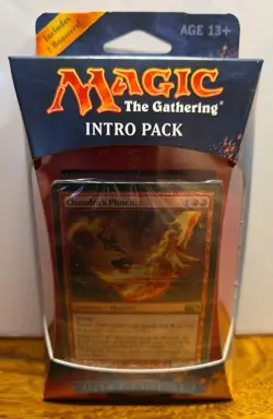 Magic: The Gathering 2014 Intro Pack - Fire Surge - MTG Sealed Theme Deck | M14 - Image 1