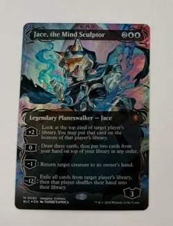 Jace, the Mind Sculptor (Borderless) (Raised Foil) NM Foil Foundations MTG - Image 1