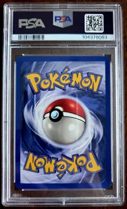 1999 Pokemon Base Set Shadowless Pikachu Yellow Cheeks PSA 7 - Image 2