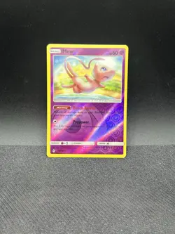 Mew - 76/214 Sun & Moon Unbroken Bonds Reverse Holo Rare - NM - POKEMON TCG - Image 1