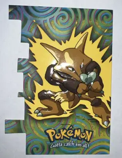 2000 Topps Pokemon TV Animation Edition Series 2 Alakazam #EV9 Near Mint - Image 1