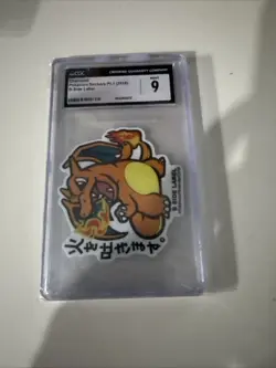 2018 Pokemon Center Charizard B-Side Label Series 1 CGC 9 - Image 1