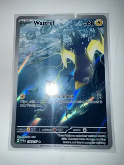 Wattrel IR 178/167 Twilight Masquerade Holo Full Art Pokemon Illustration NM - Image 1