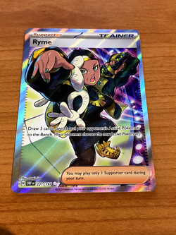 Pokemon TCG Obsidian Flames RYME Ultra Rare 221/197 - Image 1