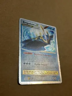 Pokemon Empoleon LV.X 120/130 Diamond and Pearl Holo LP - Image 3