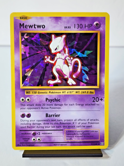 Pokemon XY Evolutions 51/108 Mewtwo Holo Cracked Ice Holo Rare - Image 1
