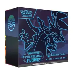 Phantasmal Flames Pokemon Center PC ETB *CONFIRMED PRESALE* Pokemon TCG - Image 1