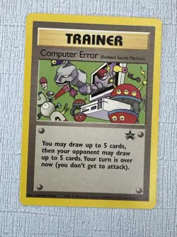 Computer Error -Rocket's Secret Machine -WoTC Black Star Promo 16 - Pokemon - NM - Image 1