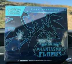 Pokemon Mega Evolution Phantasmal Flames Elite Trainer Box ETB 2025, IN HAND - Image 1