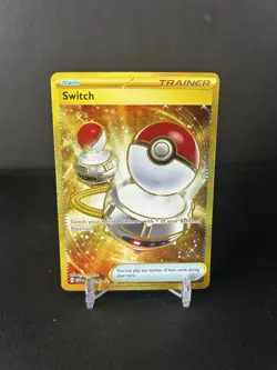 Pokemon TCG Switch Scarlet & Violet - 151 206/165 Holo Hyper Rare NM - Image 1