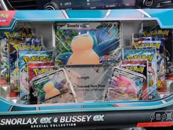 ? Pokemon | Snorlax Ex & Blissey Ex Special Collection ? - Image 2