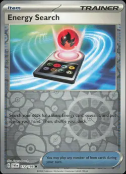 Pokemon - Energy Search #172/198 - SV01: Scarlet & Violet Base Set Reverse Holo - Image 1