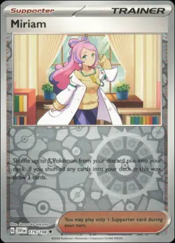Pokemon - Miriam #179/198 - SV01: Scarlet & Violet Base Set Reverse Holo - Image 1