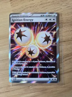 2025 Pokemon TCG. Phantasmal Flames. Trainer Ignition Energy Full Art 124/094 NM - Image 1