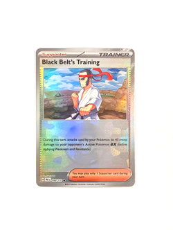 Black Belt's Training 99/131 Poke Ball Prismatic Evolutions POKEMON TCG ENGLISH - Image 1