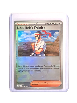 Black Belt's Training 99/131 Poke Ball Prismatic Evolutions POKEMON TCG ENGLISH - Image 3