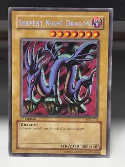 Serpent Night Dragon MRL-103 Magic Ruler 1st Edition Secret Rare #5 - Image 1