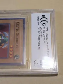 Yugioh - Celtic Guardian - LOB-007 - Super Rare - Unlimited - BCCG 10 Graded - Image 4