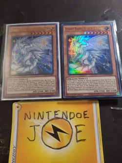 YuGiOh Starry Night, Starry Dragon GFTP-EN027 1st Ed NM X2 - Image 1