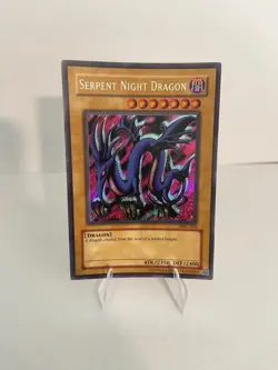Yugioh Serpent Night Dragon MRL-103 Secret Rare Original Print MP - Image 1