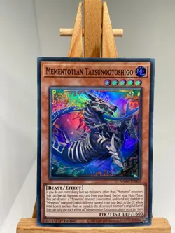 Mementotlan Tatsunootoshigo - Super Rare 1st Edition VASM-EN003 - NM - YuGiOh - Image 1