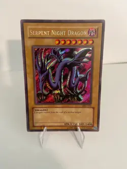 Yugioh Serpent Night Dragon MRL-103 Secret Rare Original Print MP/LP - Image 1