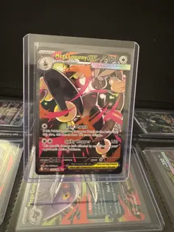 ENGLISH Mega Lopunny EX SIR 128/094 Phantasmal Flames NEAR MINT Pokemon Card - Image 1