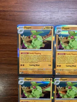 Flygon 053/094 HOLO RARE (6 Cards) FOIL Phantasmal Flames Me02 Pokemon English - Image 2