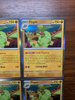 Flygon 053/094 HOLO RARE (6 Cards) FOIL Phantasmal Flames Me02 Pokemon English - Image 4