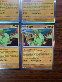 Flygon 053/094 HOLO RARE (6 Cards) FOIL Phantasmal Flames Me02 Pokemon English - Image 5