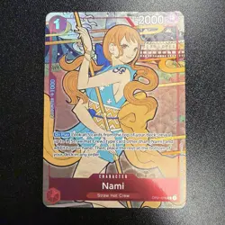 Nami (English Version 1st Anniversary Set) OP01-016 One Piece Promotion Cards JY - Image 1