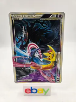 Darkrai & Cresselia Legend - (Oversized Promo) 099/102 & 100/102 Jumbo Card LP - Image 1