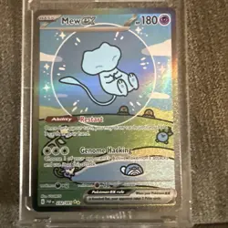 Pokemon - Bubble Mew EX 232/091 SIR Paldean Fates Grading Candidate Rare Card - Image 1
