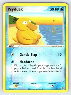 Psyduck 70/109 2004 EX Team Rocket Returns Pokemon Card TCG Nintendo Common VLP - Image 1