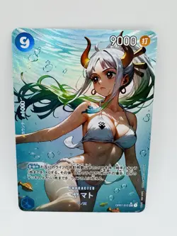 Goddess Story One Piece Yamato Deepwater DIY Doujin Kawaii Art Holo Card - Image 1