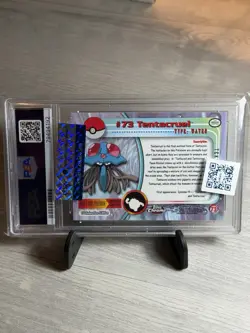 TEKNO PSA 10 Tentacruel - Graded 2000 Topps Chrome Pokemon TV Card - Pop 6 - Image 5